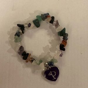 P initial bracelet